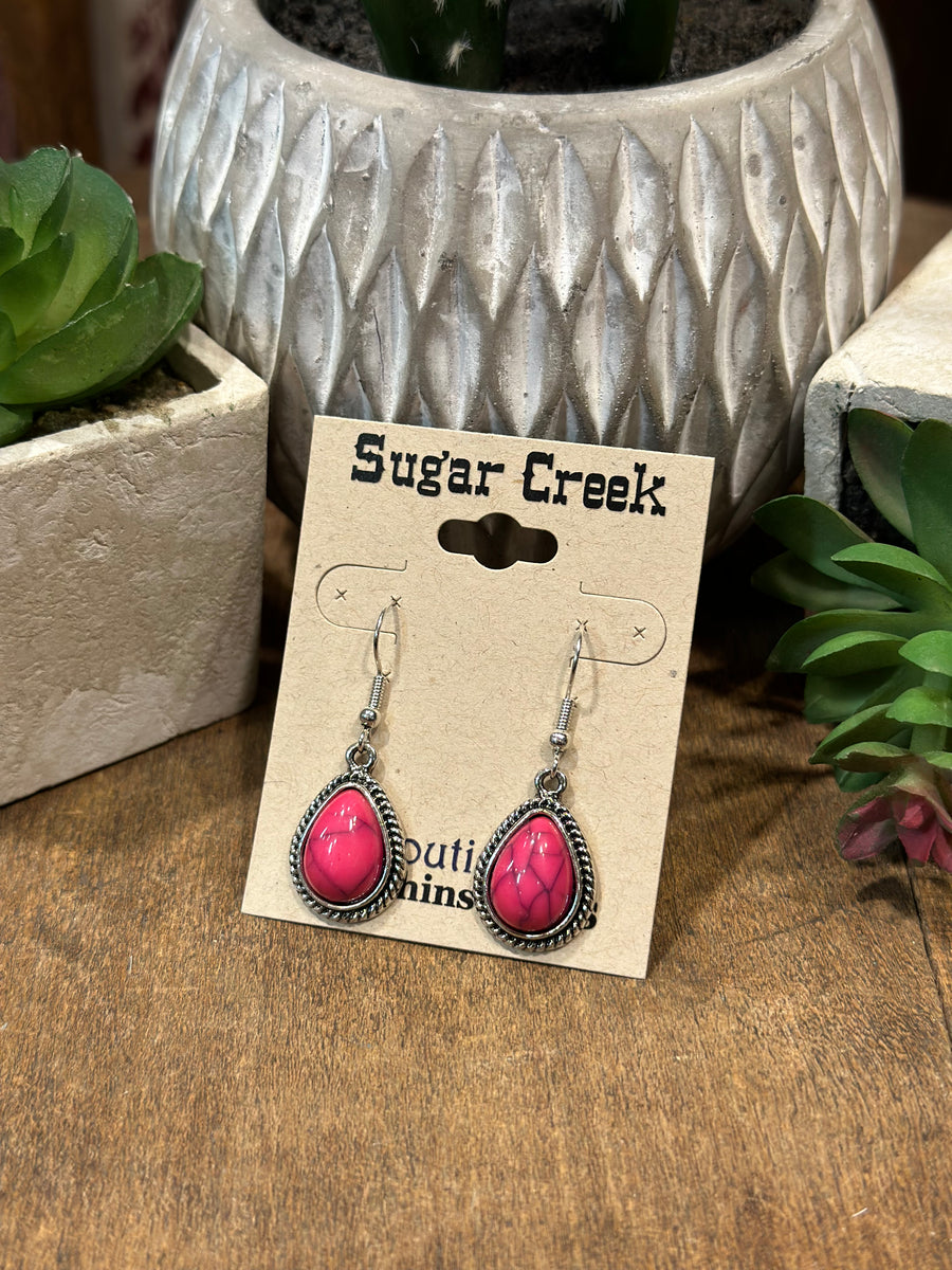 "Pink Lightning" Earring Sugar Creek Boutique and Gifts