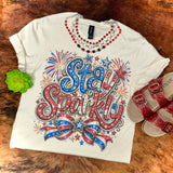Stay Sparkly Blingy Graphic