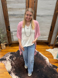 "Spotted Leopard" One Size Duster *Pink
