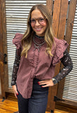 "Fall Flutter Tank" *Wine