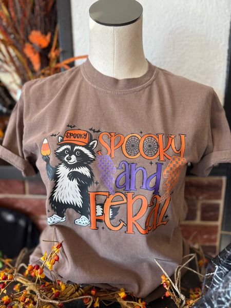 "Spooky & Feral" Graphic