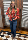 Vintage Cowboy Blouse