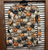 Fall Charm Mesh Top