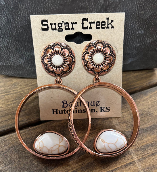 “Texas Nights” Earring *Copper