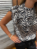 Savanna Stripe Top