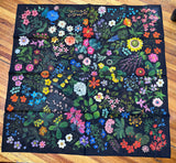 "Pressed Flowers" XOXO Shorty Silk Scarf