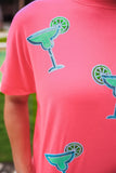 Margaritaville Sequin Patch Top