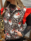 Santa Safari Chic Puffer Vest