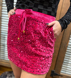 Velvet Hour Skort *Pink