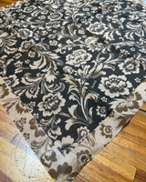 "Saddle Flowers" XO Shorty Silk Scarf