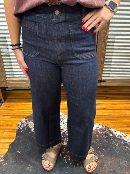 "Nancy Drew" Straight Leg Denim