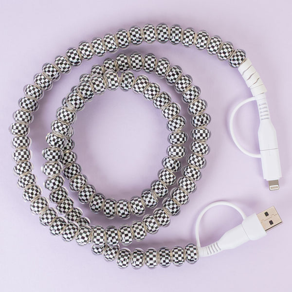 "Beaded Charging" Cords