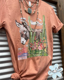 "Desert Donkey" XOXO Graphic Tee