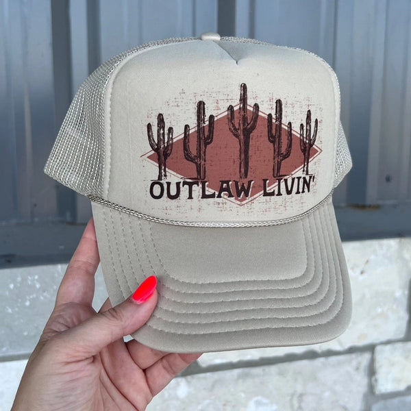 "Outlaw Livin" Trucker Cap