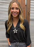 Klassic Charm Top *Black