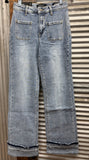 Dark Stone Wash Trousers