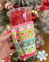 Holiday Iced Cup Coolie