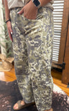 "Camo Girl" Barrel Jeans
