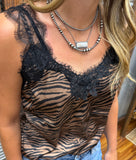 Wild Allure Tank *Zebra