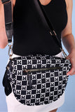 Running Errands Bum Bag- Bow Chic Checkered