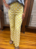 Daisy Dot Denim *Yellow