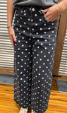 Polka Dot Jean *Black/ White
