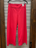 "Magic Wide Cropped" Pant *Dragon Fruit Red