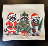 Ricky Racoon at Christmas Graphic