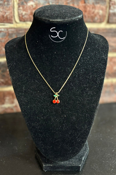 "Simple Cherry" Necklace