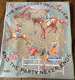 "The Rodeo Goes On Forever" Graphic Tee