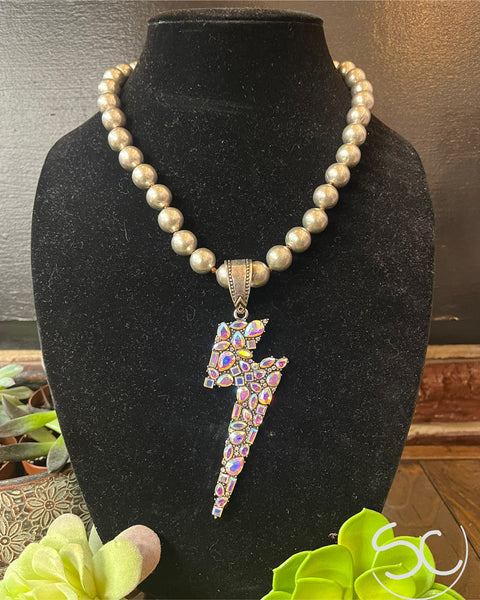 “Bling Bolt” Necklace