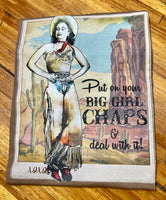 "Big Girl Chaps" XOXO Graphic Tee