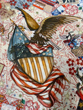 "1776" XO Shorty Silk Scarf