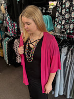 "Rosa Kreek" One Size Mesh Cardigan