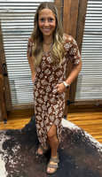 "Meet Me In Wyoming" Maxi Dress