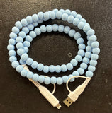 "Beaded Charging" Cords