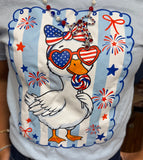 Patriotic Silly Goose Graphic