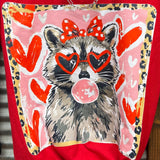 Raccoon Love Graphic