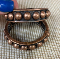 “Medium Bubble” Bracelet *Antique Copper