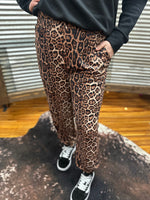 "Leopard Girl" Joggers