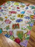 "State Flowers" XO Shorty Silk Scarf