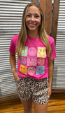 Neon Summer Smiley Graphic