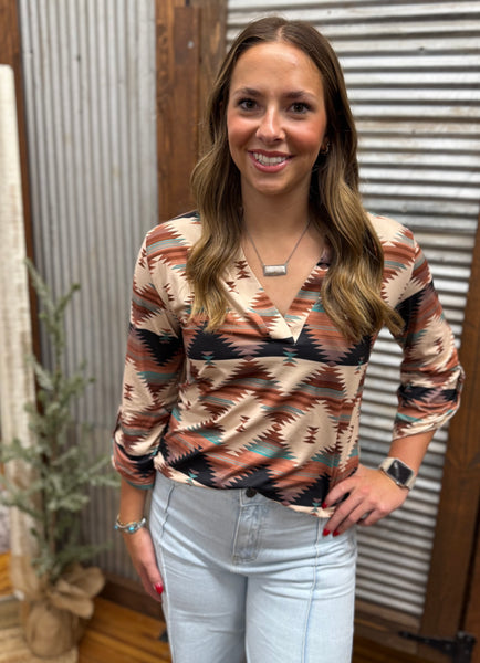 "Desert Mesa" Top