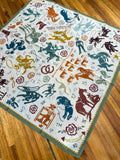 "Smiley Pockets" XOXO Shorty Silk Scarf