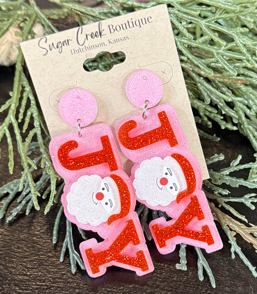 "Santa JOY" Earring