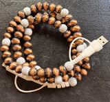 "Beaded Charging" Cords