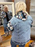 "Southern Roots" Denim Shacket