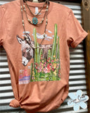 "Desert Donkey" XOXO Graphic Tee