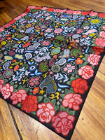"Rose Ranch" XO Shorty Silk Scarf