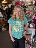 "Forgiven Crew Sleeve" Graphic